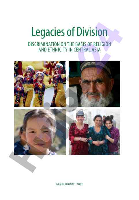 Discrimination based on religion and ethnicity in central asia