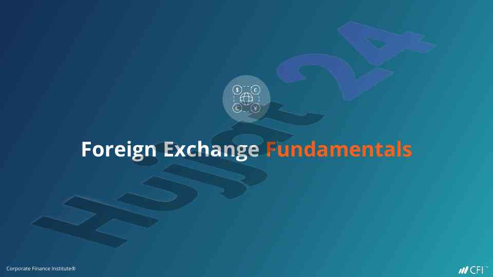 Foreign exchange fundamentals overview in finance