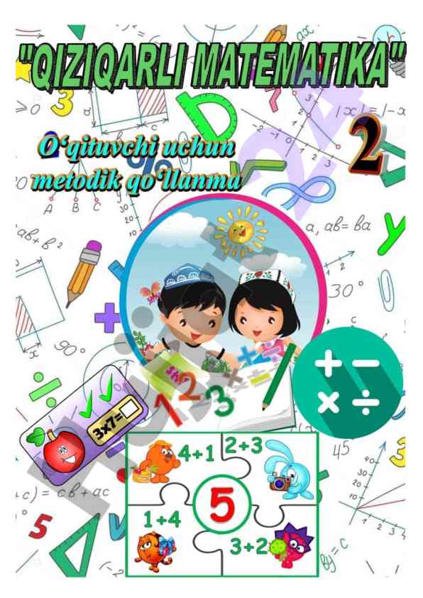 Matematika metodika qo‘llanma 2-sinf o‘quvchilari uchun