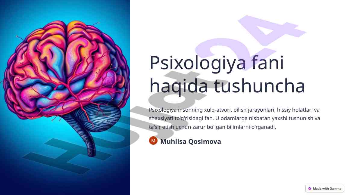 Psixologiyaning ilmiy tadqiqot metodlari