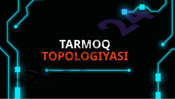 Tarmoq topologiyasi va uning turlari