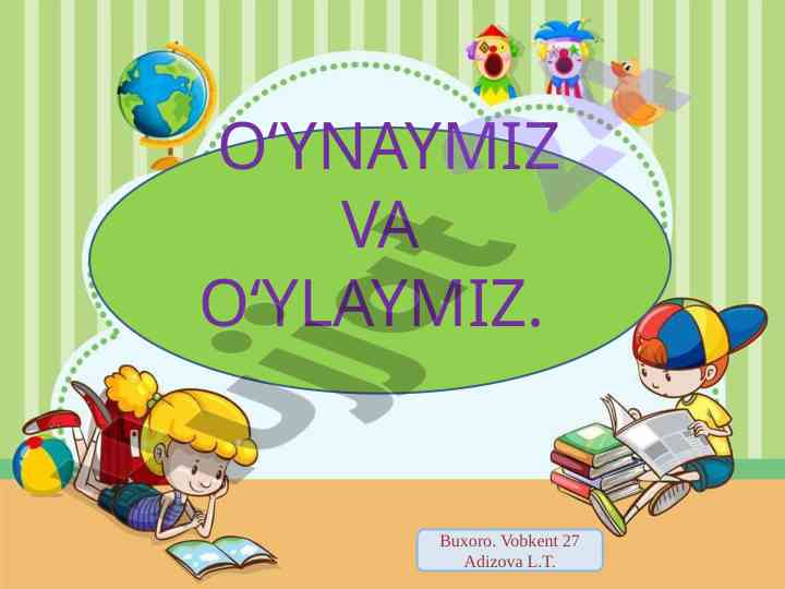 Matematika tekshirish va hisoblash mashqlari