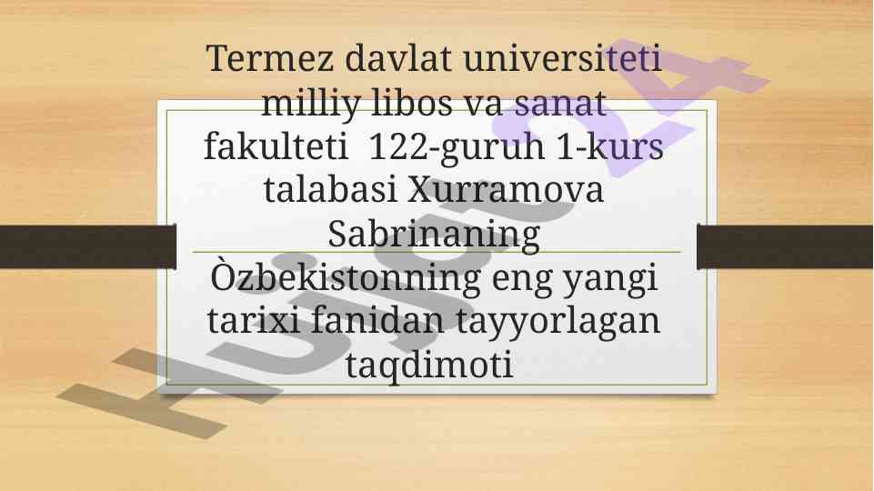 O‘zbekistonda ijtimoiy soha o‘zgarishlari taqdimoti