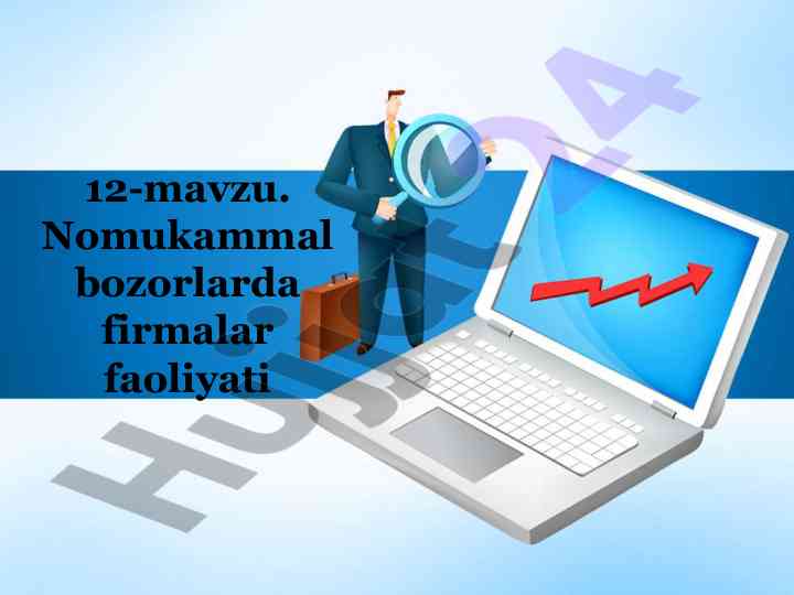 Nomukammal bozorlarda firmalar faoliyati