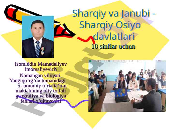 Sharqiy va janubi-sharqiy osiyo davlatlari tahlili