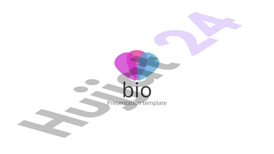 Bio presentation template overview and features