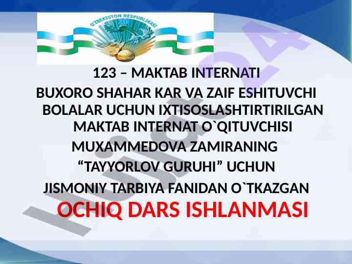 Quvnoq estafeta dars ishlanmasi jismoniy tarbiya