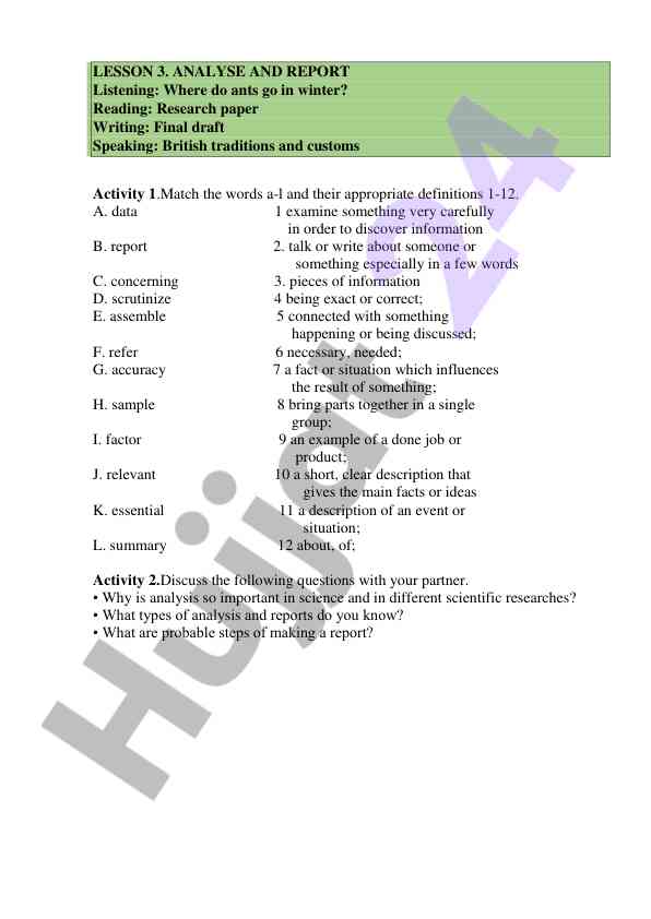 Analyzing and reporting scientific research methods