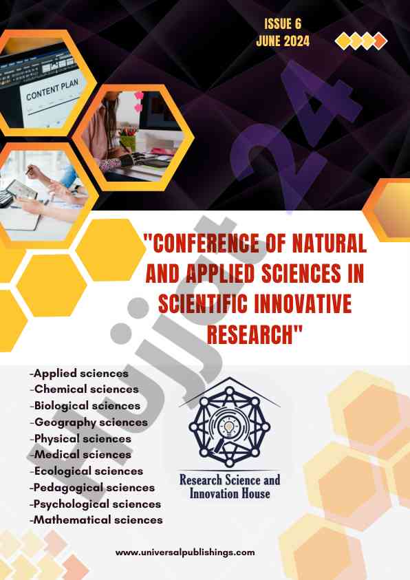 Conference of natural and applied sciences 2024