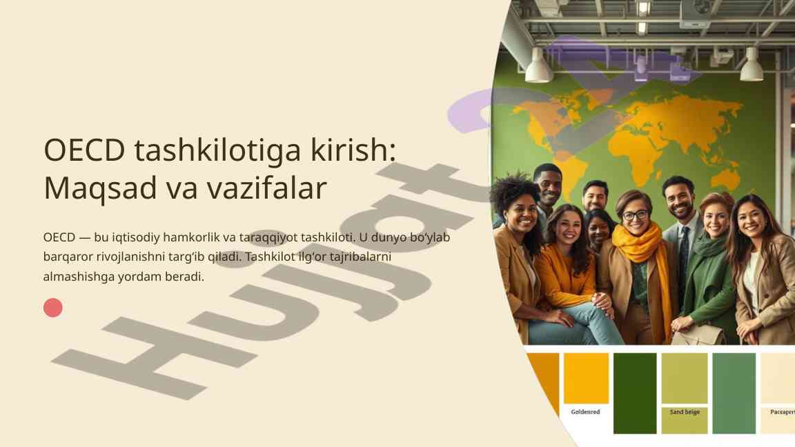 Oecd tashkiloti: maqsad va vazifalar tarixi