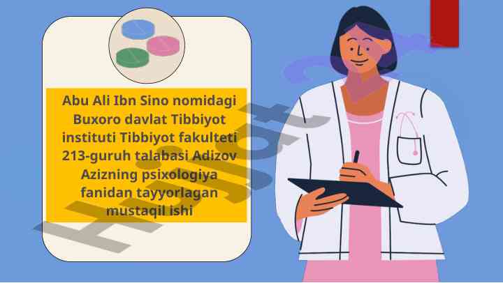 Temperament xususiyatlarining mutaxassis shakllanishidagi oʻrni