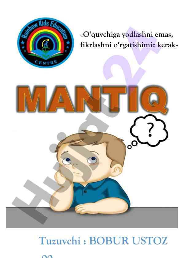 Ijodiy fikrlashni rivojlantirish qo‘llanmasi