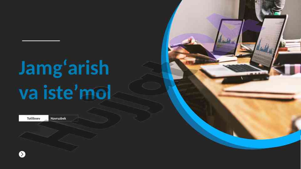 Uy xo'jaliklarining iste'mol xaraajatlari tahlili