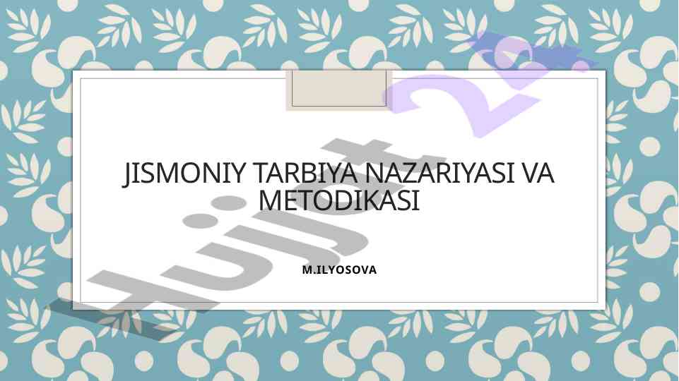 Futbol o‘yinining tarixi va rivojlanishiga nazariya