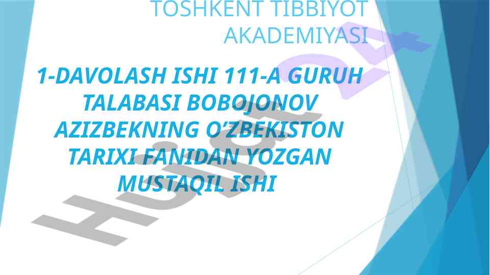 O'rta osiyo allomalari ilmiy merosi tarixi