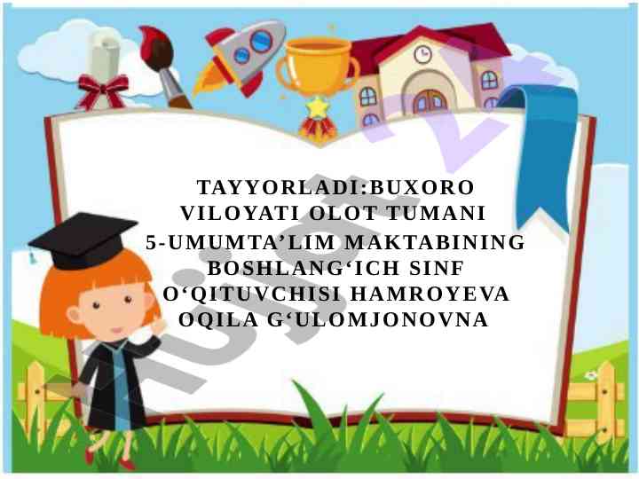 Bolalarning sevimli bayramlari vatan himoyachilari kuni