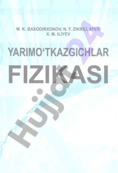 Yarimo'tkazgichlar fizikasi darsligi