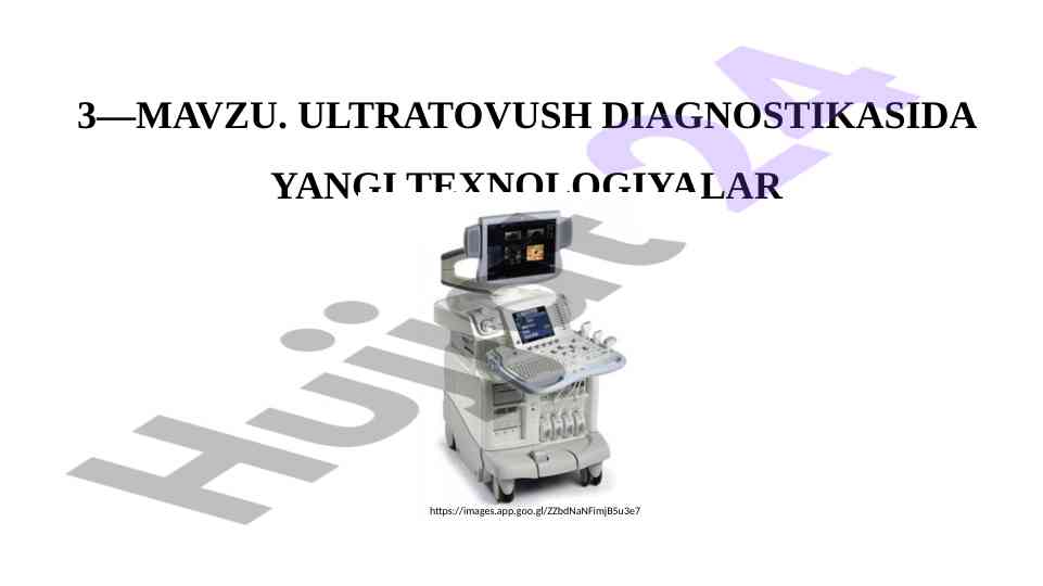 Ultratovush diagnostikasida yangi texnologiyalar