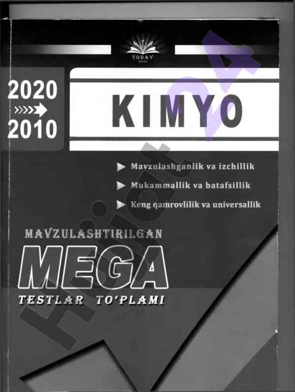 Kimyo fanidan mavzulashgan testlar to'plami