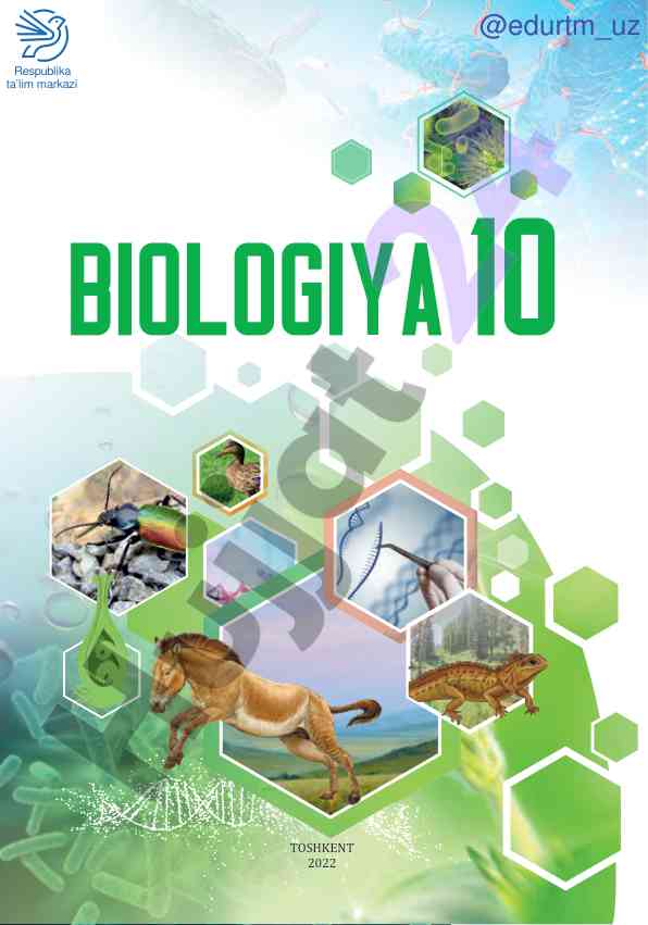 Biologiya fani bo‘yicha o‘quv qo‘llanma 2022