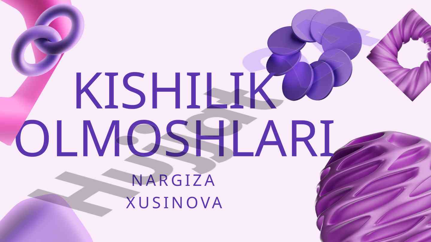 Kishilik olmoshlari haqida umumiy tushuncha
