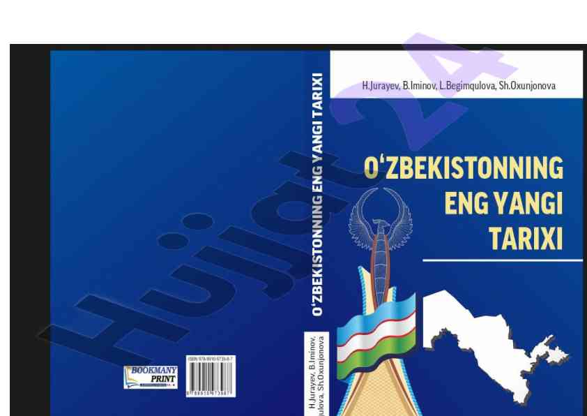 O‘zbekistonning eng yangi tarixi darsligi haqida ma'lumot