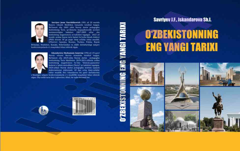 O‘zbekistonning eng yangi tarixi darsligi