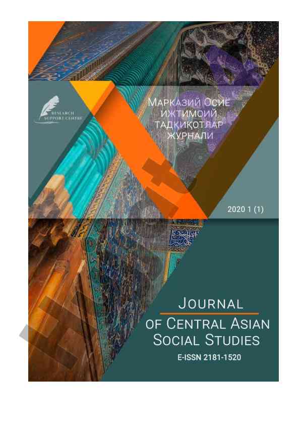 Journal of central asian social studies overview