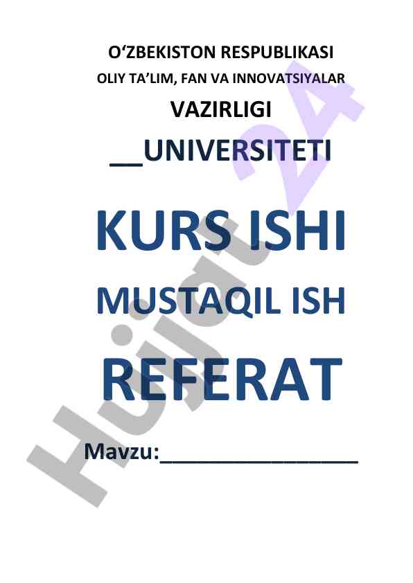 KOMPYUTERNING DASTURIY TA’MINOTI VA UTLARI