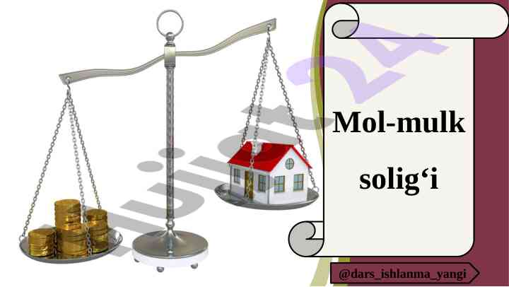 Mol-mulk solig‘i faollashtiruvchi savol va topshiriqlar