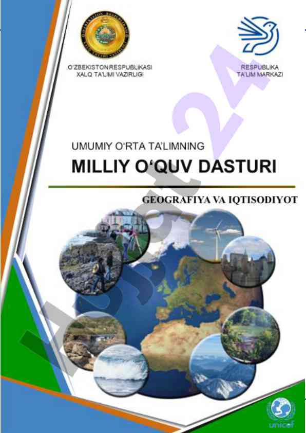 Umumiy o‘rta ta’limning milliy o‘quv dasturi loyihasi