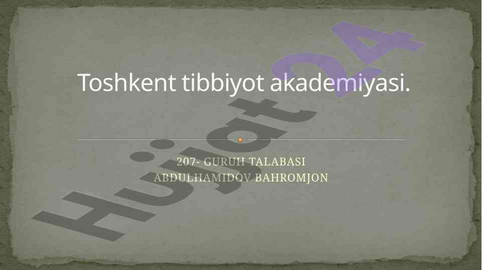 Qon ivishining fiziologik jarayonlari