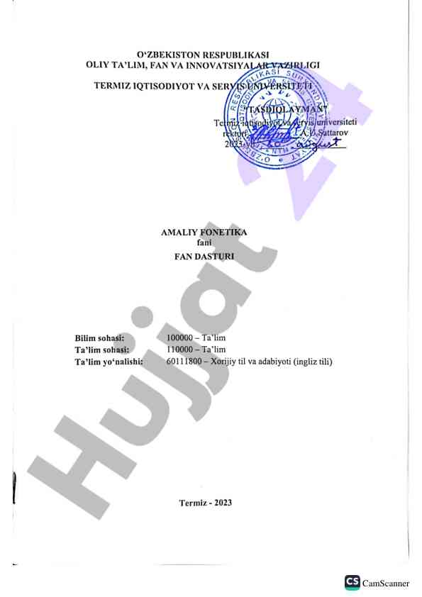 Camscanner: innovative document scanning solution