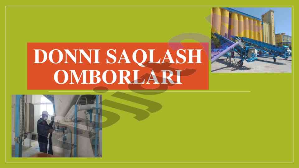 Donni saqlash omborlari tarixi va texnologiyalari