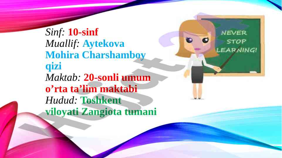 Xemosintez haqida ma'lumot va tahlil