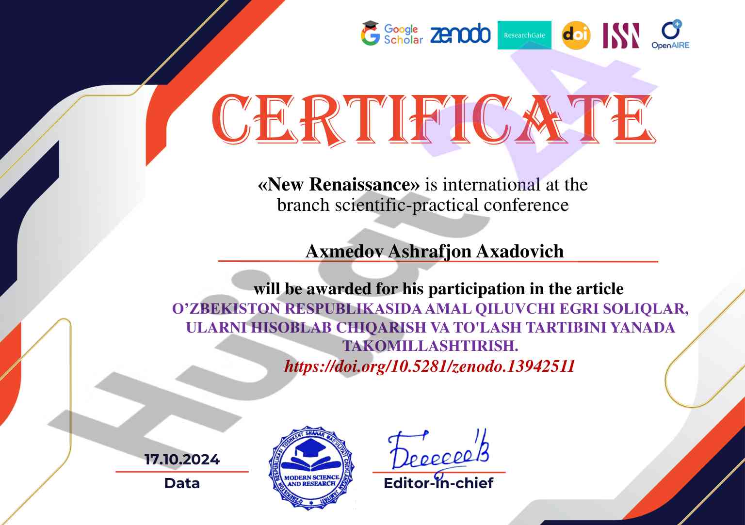 Improving tax assessment procedures in uzbekistan