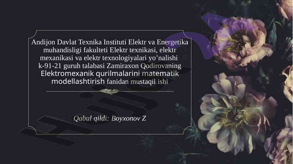 Matematik modellarni yechish algoritmlari