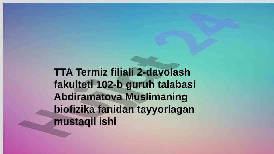 Bioreologiya va biologik suyuqliklarning qovushqoqligi