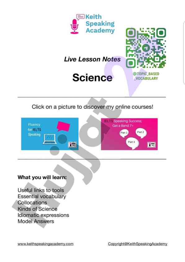 Topic based vocabulary expansion techniques