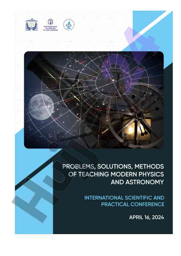 International conference on modern physics and astronomy