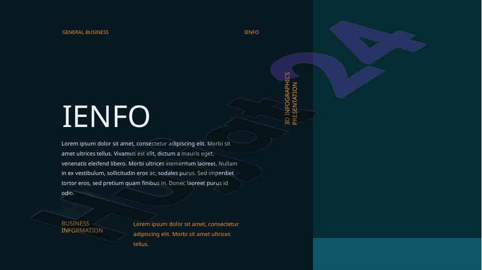 General business info presentation overview