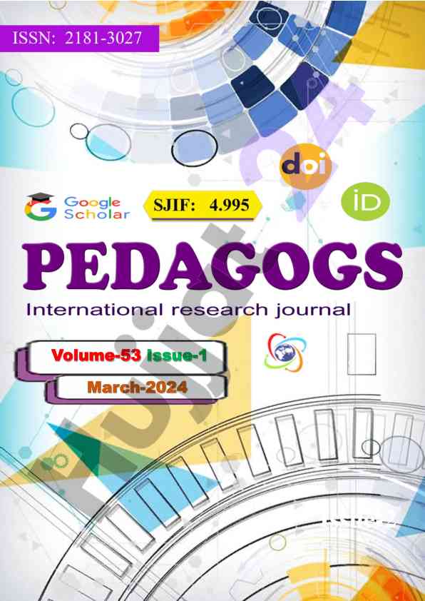 Pedagogs international research journal overview 2024
