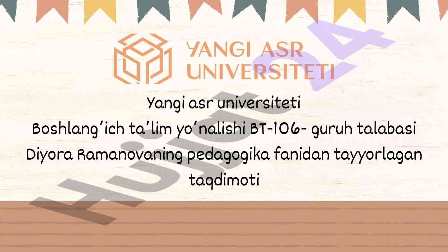 Boshlang‘ich sinf o‘qituvchilarining innovatsion faoliyati