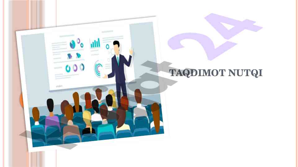 Taqdimot nutqi haqida umumiy tushuncha