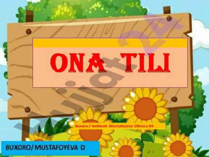 Sifatlar va ularning turlari test savollari