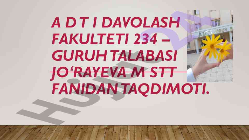 Oilani rejalashtirish va salomatlik taqdimoti