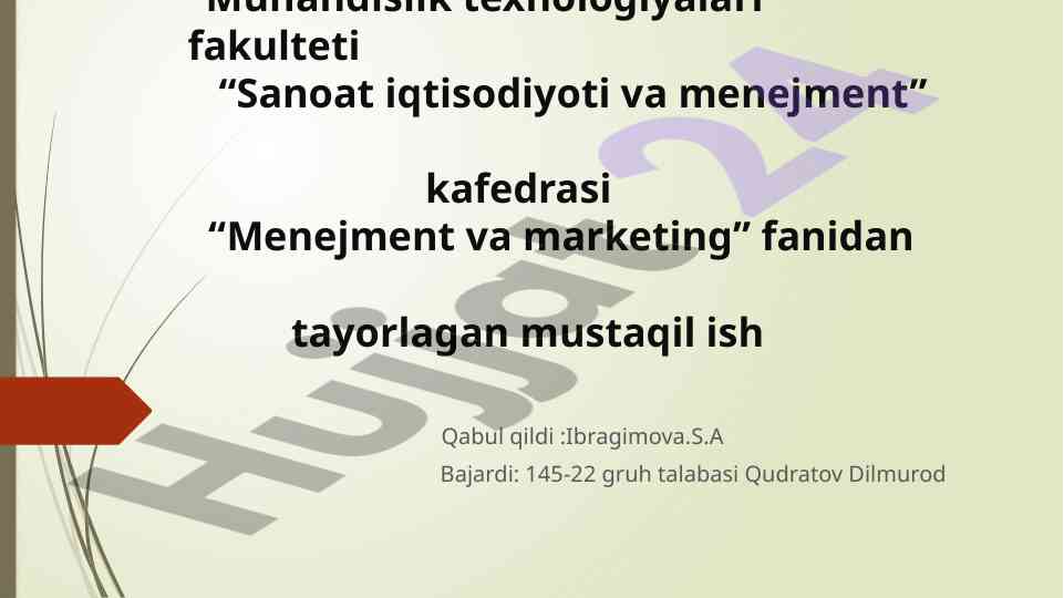 Colgate kompaniyasi tarixi va menejmenti
