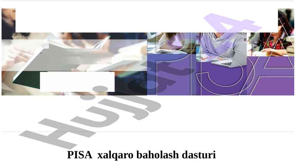 Pisa xalqaro baholash dasturi tahlili