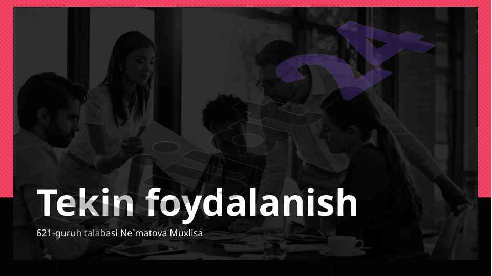 Te kin foydalanish shartnomasi tushunchasi