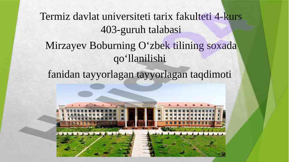 Shartnoma tuzish asoslari va qoidalari